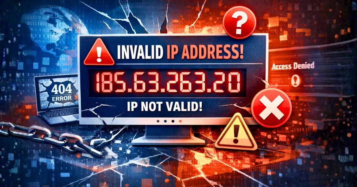 185.63.263.20 invalid ip